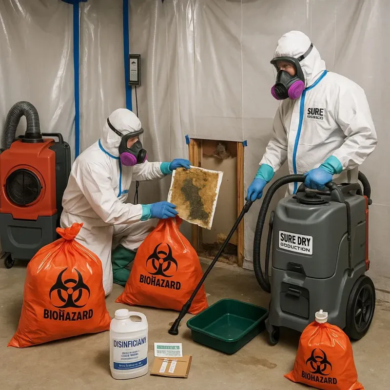 Contaminated Water Handling Protocols process in Helena, OK